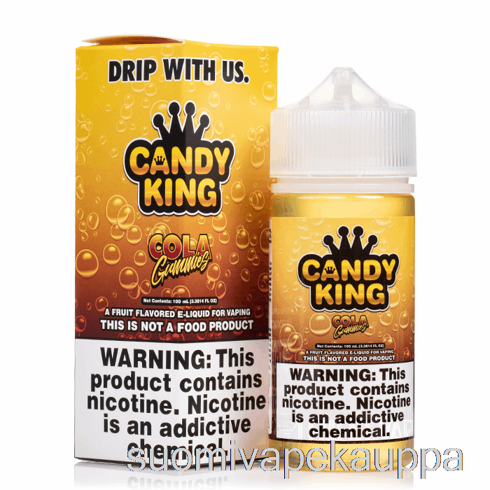 Vape Kauppa Cola Gummies - Candy King - 100ml 3mg